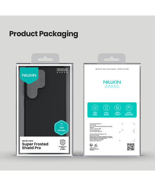 Nillkin Super Frosted PRO Zadní Kryt pro Samsung Galaxy S25 Ultra Black