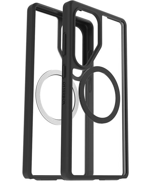 Samsung Ochranný kryt React s magnetickým úchytem pro Galaxy S25 Ultra Transparent