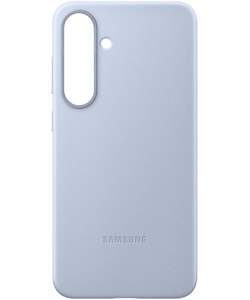 Samsung Ochranný kryt z veganské kůže pro Galaxy S25+ Light Blue