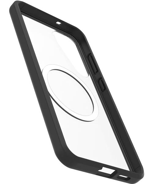 Samsung Ochranný kryt React s magnetickým úchytem pro Galaxy S25+ Black Crystal