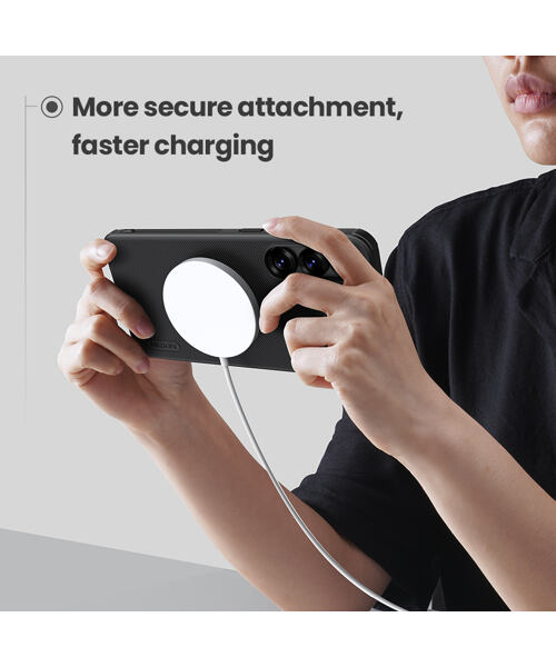 Nillkin Super Frosted PRO Magnetic Zadní Kryt pro Samsung Galaxy S25+ Black