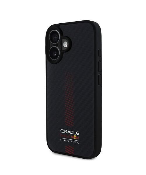 Red Bull Carbon Powerbar MagSafe Zadní Kryt pro iPhone 16 Plus Black