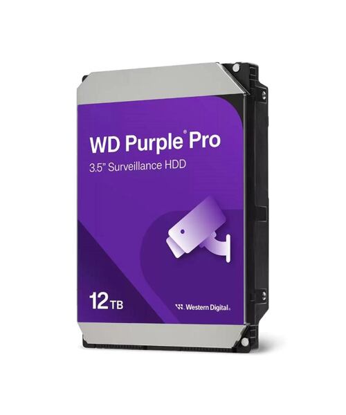 WESTERN DIGITAL HDD 12TB WD122PURP Purple Pro 256MB SATAIII