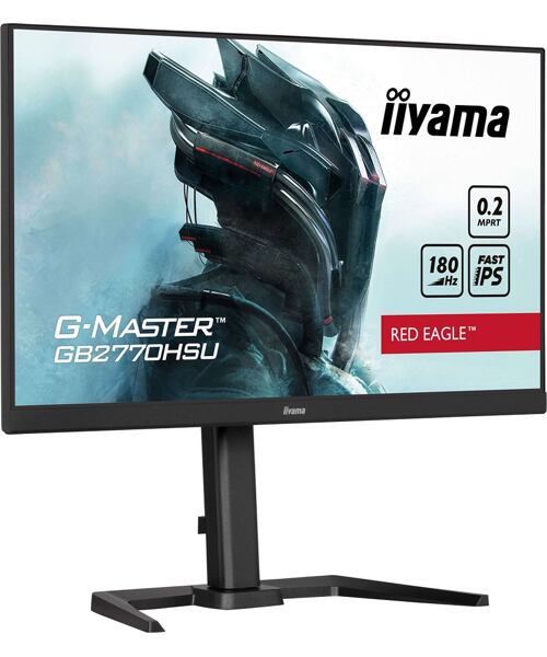 iiyama G-Master/GB2770HSU-B6/27''/IPS/FHD/180Hz/0,2ms/Black/3R