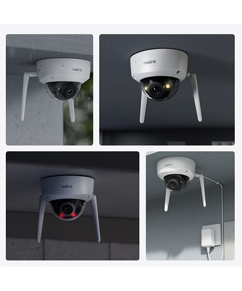 Reolink W437 Kupole Bezpečnostní IP kamera Vnitřní a venkovní 3840 x 2160 px Strop