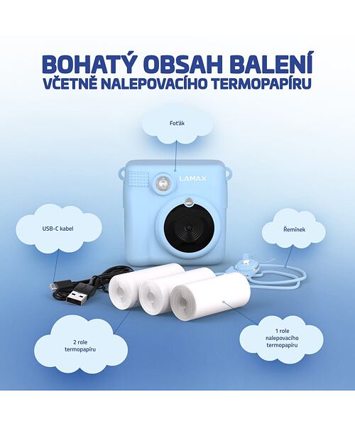 LAMAX InstaKid1 Blue