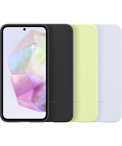 EF-PA356TLE Samsung Silikonový Kryt pro Galaxy A35 5G Ligth Blue