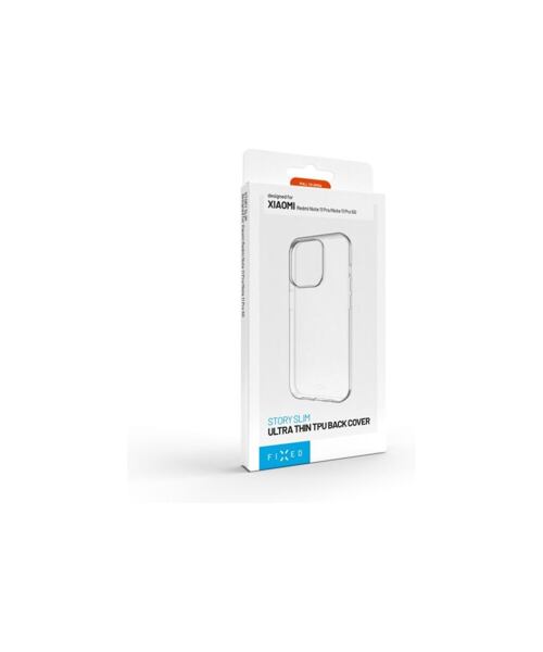 Ultratenký TPU gelový kryt FIXED Story Slim pro Samsung Galaxy S25+, 0,6 mm, čirý