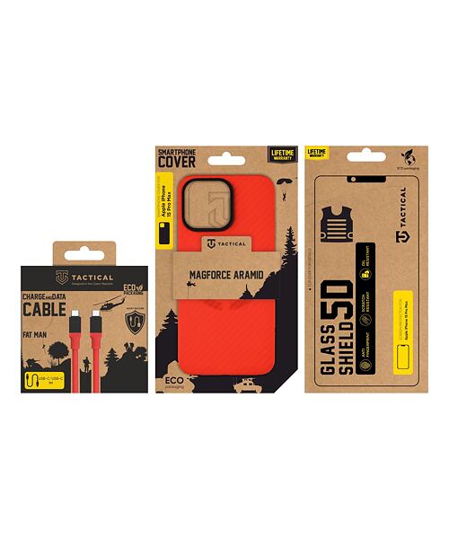 Tactical Red Limited Edition Combo pro Apple iPhone 15 Pro Max