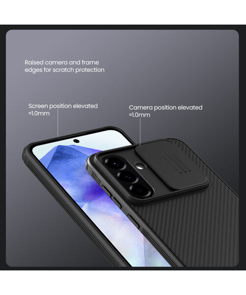 Nillkin CamShield PRO Magnetic Zadní Kryt pro Samsung Galaxy A56 5G Black