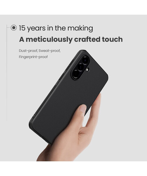 Nillkin Super Frosted PRO Magnetic Zadní Kryt pro Samsung Galaxy A56 5G Black