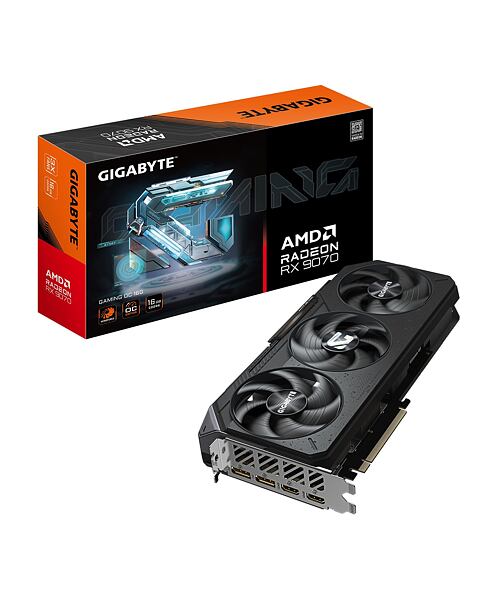 GIGABYTE Radeon RX 9070/Gaming/OC/16GB/GDDR6