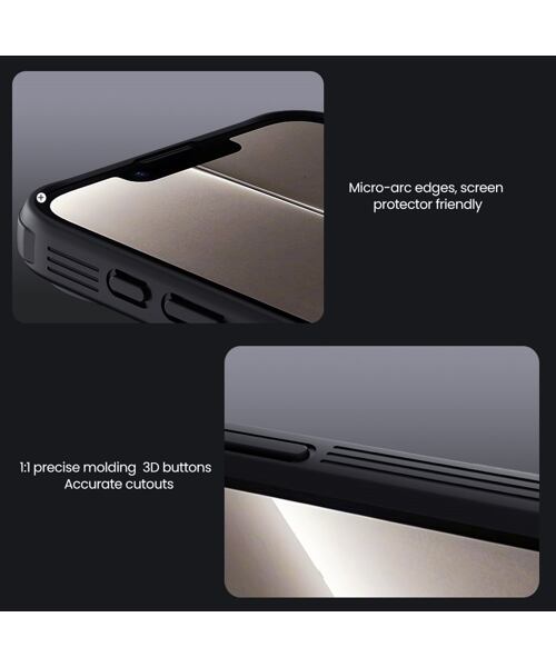 Nillkin CamShield PRO Magnetic Zadní Kryt pro Apple iPhone 16e Black