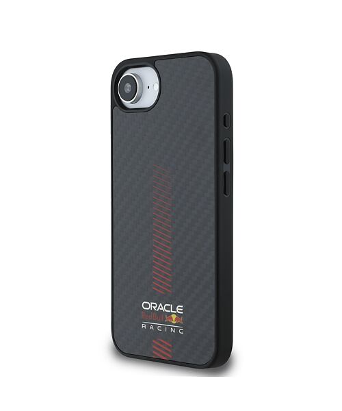 Red Bull Carbon Powerbar MagSafe Zadní Kryt pro iPhone 16e Black