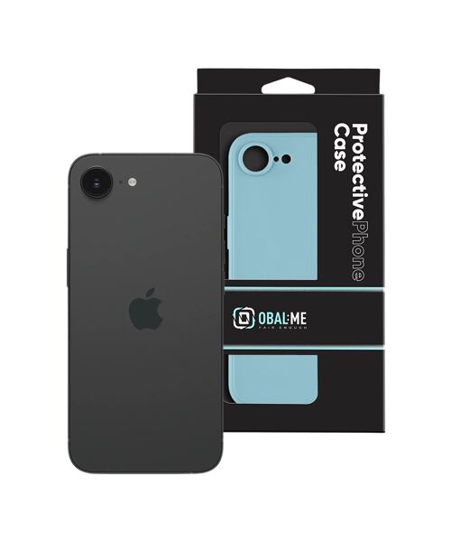 OBAL:ME Matte TPU Kryt pro Apple iPhone 16e Pastel Blue