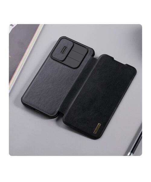 Nillkin Qin Book PRO Pouzdro pro Samsung Galaxy A56 5G Black