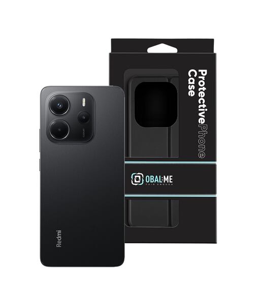 OBAL:ME SmoothTouch Pouzdro pro Xiaomi Redmi Note 14 4G Black