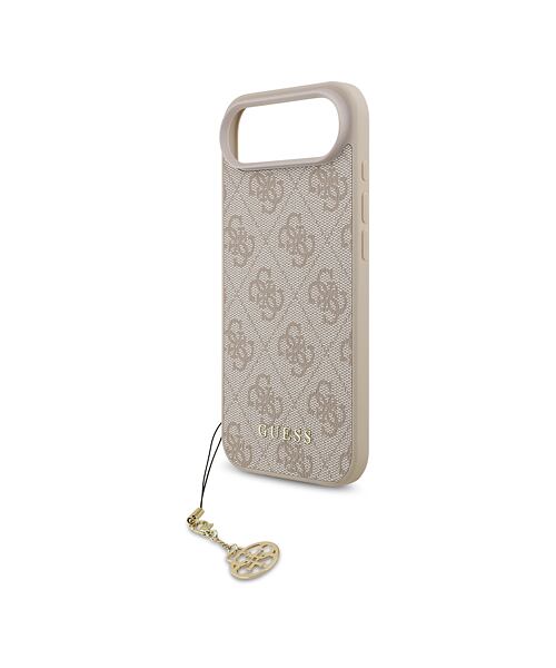 Guess 4G Charm MagSafe Zadní Kryt pro iPhone Air Tone on Tone Pink