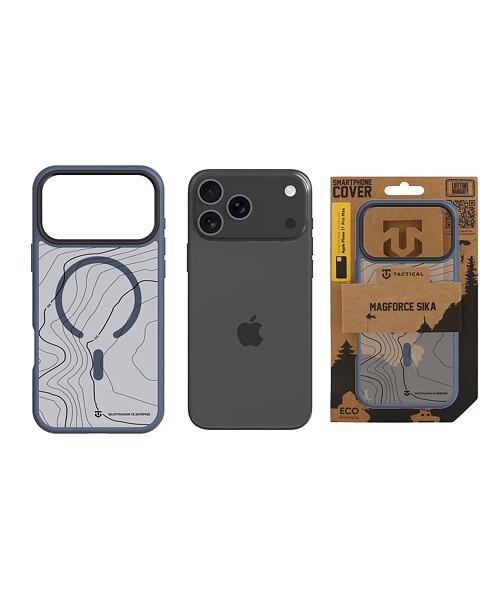 Tactical MagForce Hyperstealth Sika Kryt pro Apple iPhone 17 Pro Max Deep Blue