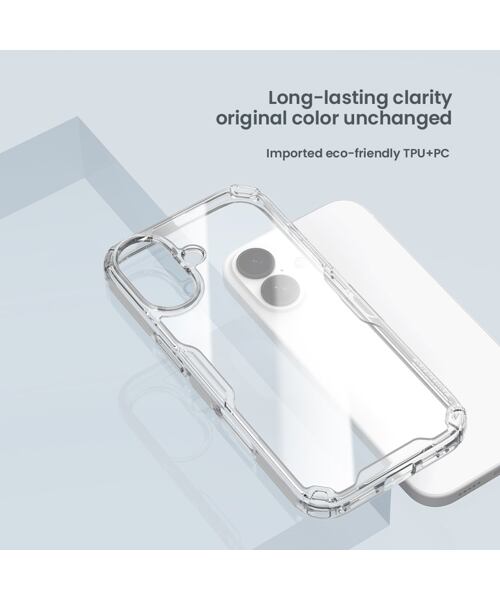 Nillkin Nature TPU PRO Kryt pro Apple iPhone 17 Transparent