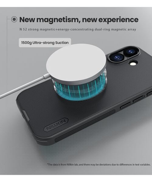 Nillkin Super Frosted PRO Magnetic Zadní Kryt pro Apple iPhone 17 Black