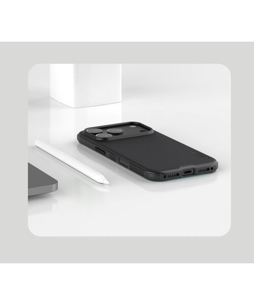 Nillkin Super Frosted PRO Magnetic Zadní Kryt pro Apple iPhone 17 Pro Max Black