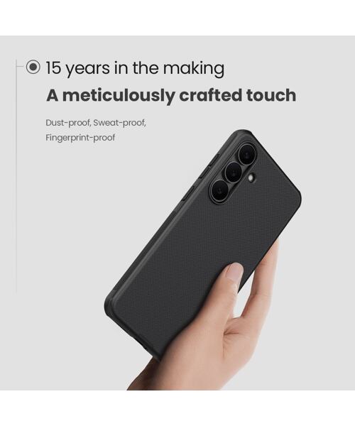 Nillkin Super Frosted PRO Zadní Kryt pro Samsung Galaxy S25 FE Black