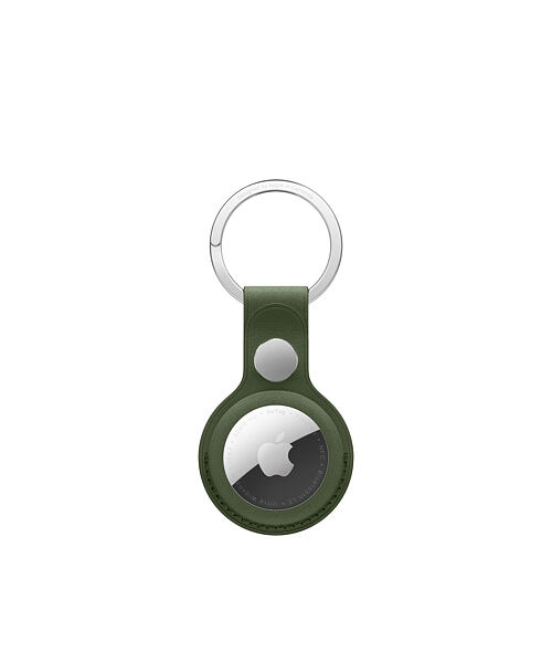 APPLE AirTag FineWoven Key Ring - Moss