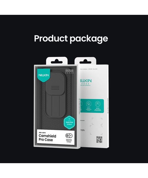 Nillkin CamShield PRO Zadní Kryt pro Xiaomi Redmi Note 15 Pro+ 5G Black