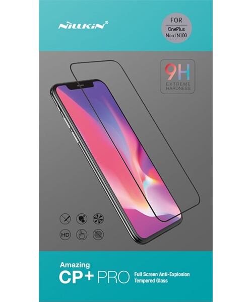 Nillkin Amazing CP+ Pro tvrzené sklo s rámečkem pro OnePlus Nord N100 (9H) - černá