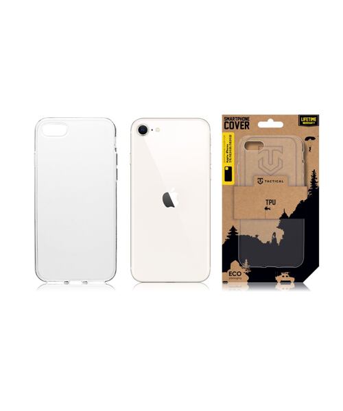 Tactical TPU Kryt pro Apple iPhone 7/8/SE2020/SE2022 Transparent