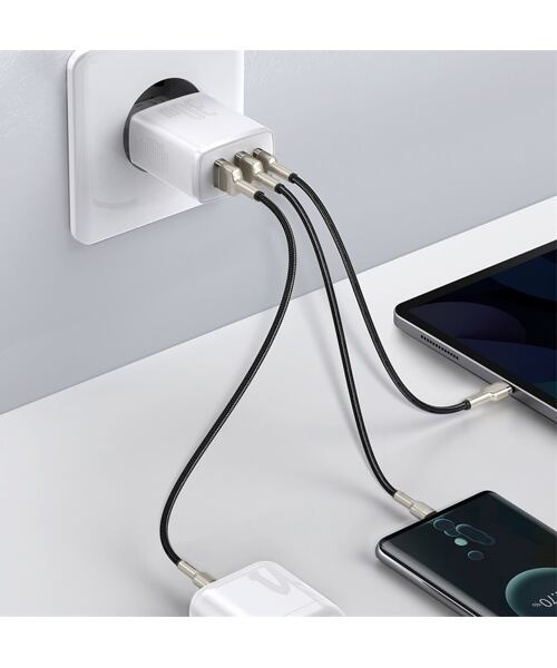 Baseus CCXJ-E02 Compact Quick Nabíječka USB-C 30W White