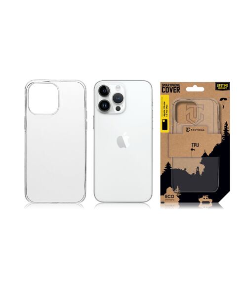 Tactical TPU Kryt pro Apple iPhone 14 Pro Max Transparent
