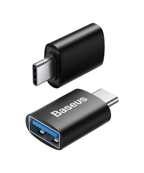 Baseus ZJJQ000001 Ingenuity Mini OTG Adaptér z USB-A na USB-C Black