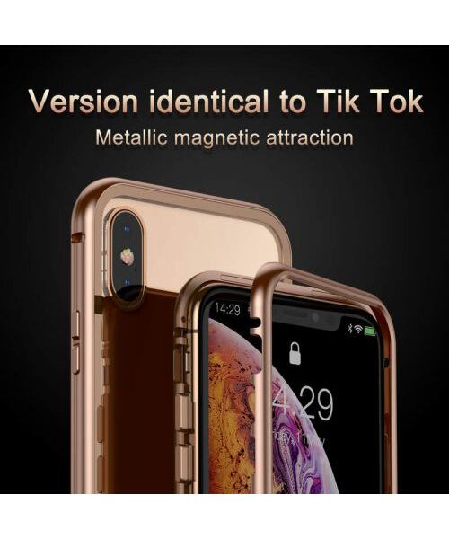 Baseus iPhone Xs Max case Magnetite hardware Gold (WIAPIPH65-CS0V)