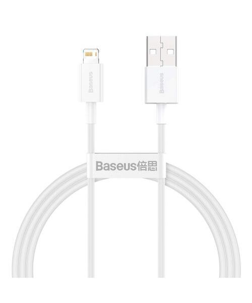 Baseus CALYS-A02 Superior Fast Charging Kabel Lightning 2.4A 1m White