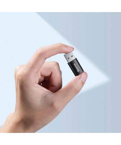 Baseus Ingenuity Mini OTG Adaptér z USB-C na USB-A Black