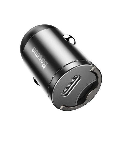 Baseus VCHX-B0G Tiny Star Quick Charge Nabíječka do Auta USB-C 30W Gray