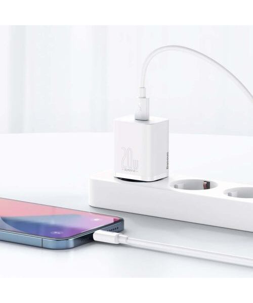 Baseus CCSUP-B02 Super Si Quick Nabíječka USB-C 20W White