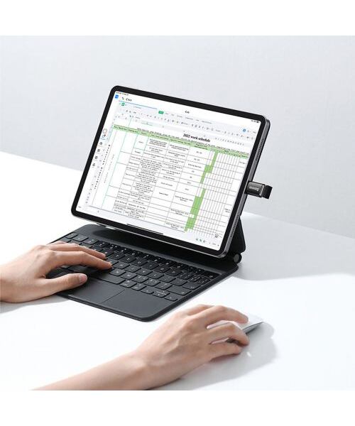 Baseus ZJJQ000001 Ingenuity Mini OTG Adaptér z USB-A na USB-C Black