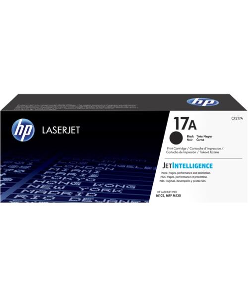 HP 17A Černá originální tonerová kazeta LaserJet