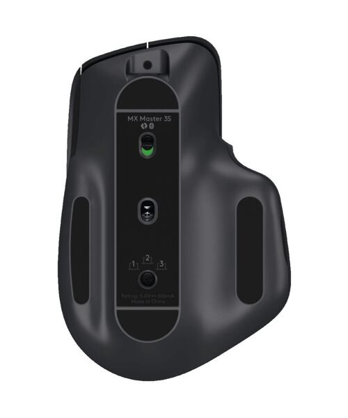 Logitech MX Master 3S/Kancelářská/Laserová/Pro praváky/8 000 DPI/USB+BT/Grafitová