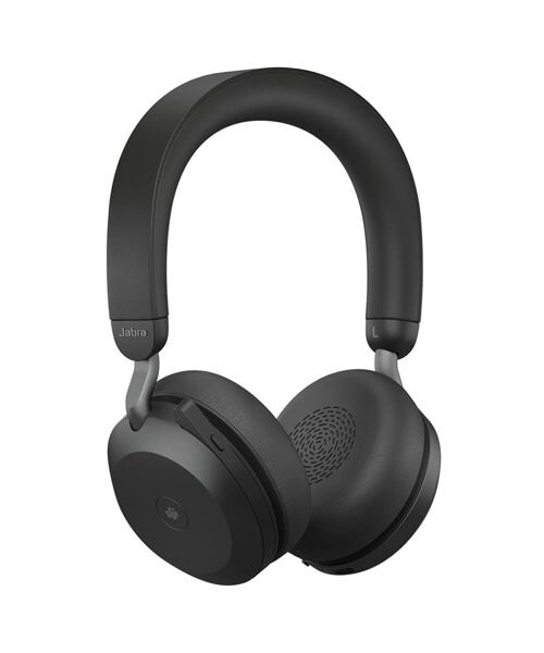Jabra Evolve2 75/Stereo/ANC/USB-C/BT/Bezdrát/MS/Černá