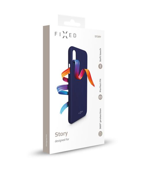 FIXED Story Back Cover for Apple iPhone 7/8/SE (2020/2022), blue