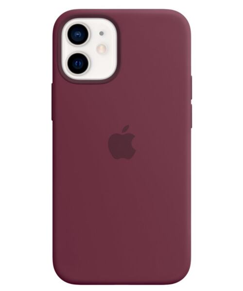 MHKQ3ZM/A Apple Silikonový kryt vč. Magsafe pro iPhone 12 mini Plum