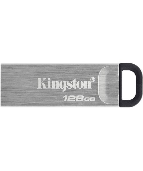 Kingston DataTraveler Kyson/128GB/USB 3.2/USB-A/Stříbrná