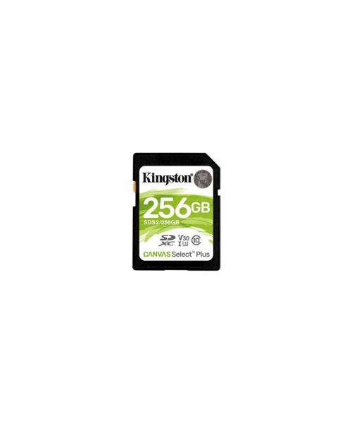 Kingston Canvas Select Plus U3/SDXC/256GB/UHS-I U3 / Class 10