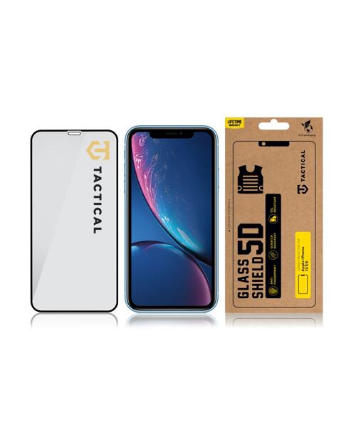 Tactical Glass Shield 5D sklo pro Apple iPhone 11/XR Black