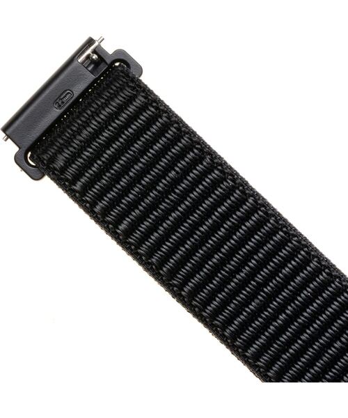 Nylonový řemínek FIXED Nylon Strap s Quick Release 20mm pro smartwatch, černý