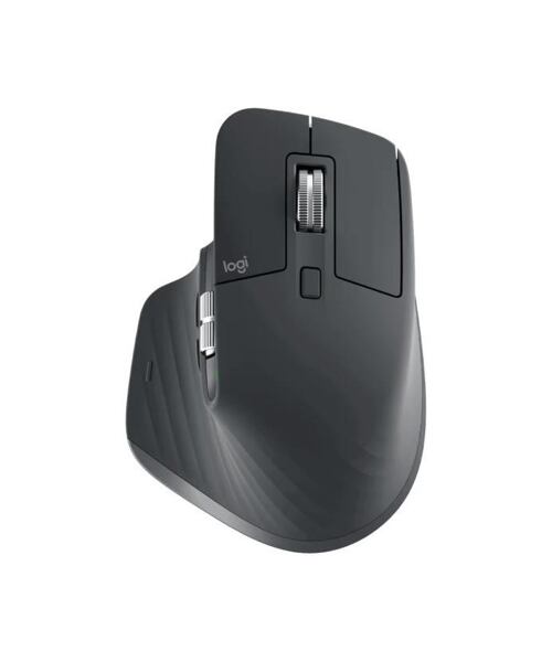 Logitech MX Master 3S/Kancelářská/Laserová/Pro praváky/8 000 DPI/USB+BT/Grafitová